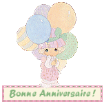 Gif animé bonne anniversaire 